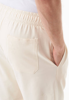 Sahin Light Organic Cotton Sweatshorts Off White