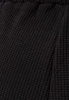 Savanna Waffle Shorts Black