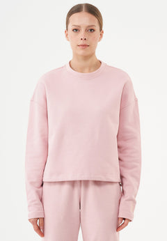 Seda Soft Touch Organic Cotton Sweatshirt Dusty Pink