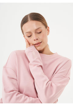 Seda Soft Touch Organic Cotton Sweatshirt Dusty Pink