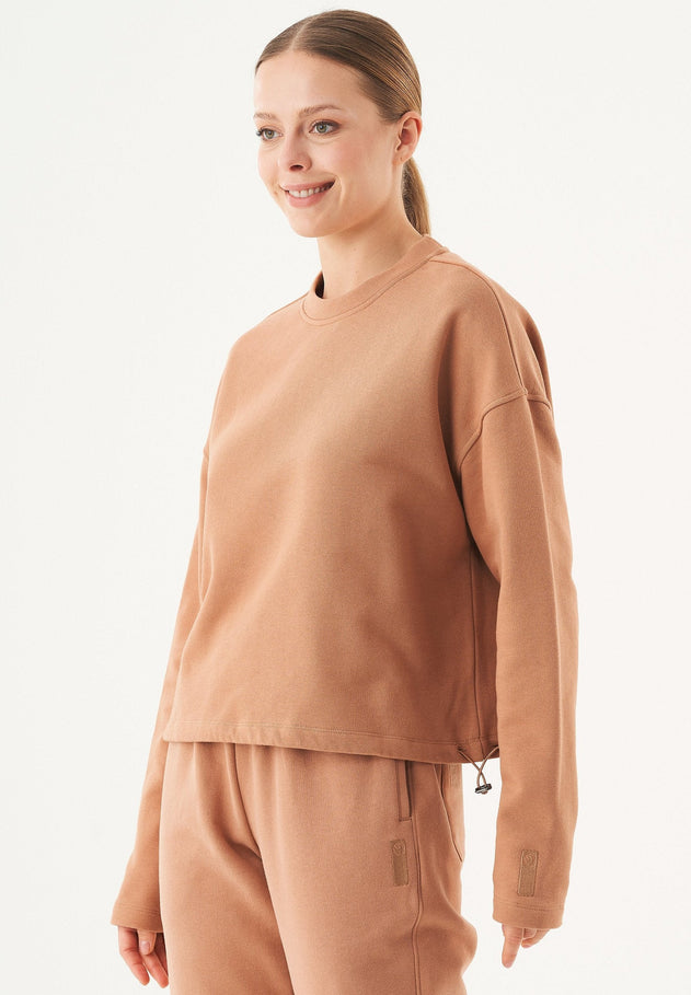 Seda Soft Touch Organic Cotton Sweatshirt Light Brown