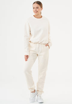 Seda Soft Touch Organic Cotton Sweatshirt Off White