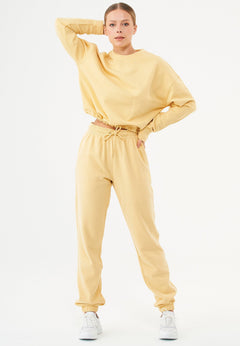 Seda Soft Touch Organic Cotton Sweatshirt Soft Yellow