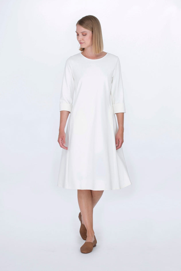 Selva Dress White