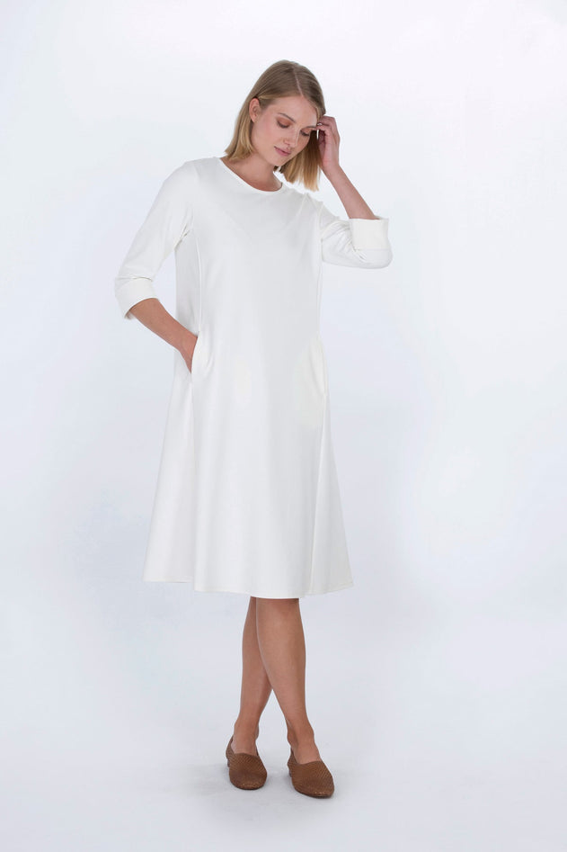 Selva Dress White