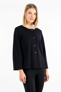 Serata Knit Jacket Black