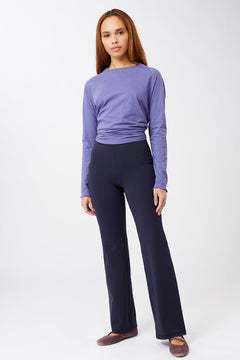 Back Bow Longsleeve Deep Violet