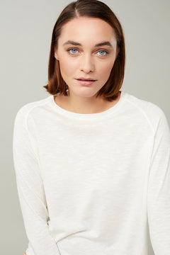 Back Bow Longsleeve Shirt White