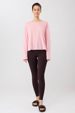 Open Back Long Sleeve English Rose