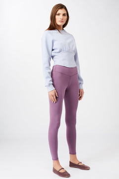 Cropped Sweater Grey Lavender