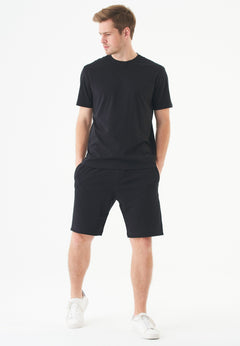 Shadi Soft Touch Organic Cotton Sweatshorts Black