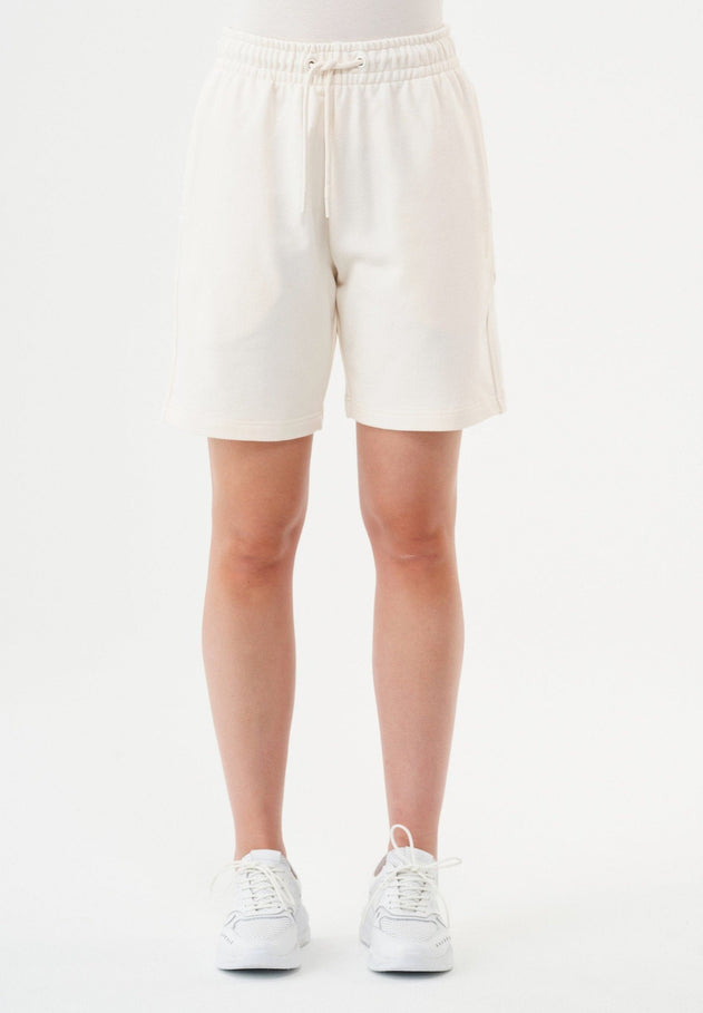 Sheyma Organic Cotton Sweatshorts Off White