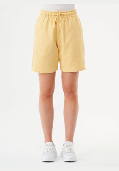 Sheyma Organic Cotton Sweatshorts Soft Yellow
