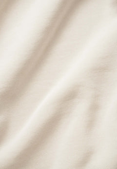 SILLIVIA Crop Sweatshirt Off White