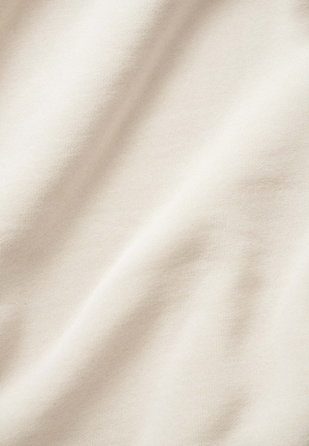 SILLIVIA Crop Sweatshirt Off White