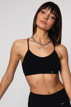 Skin Sports Bra Black