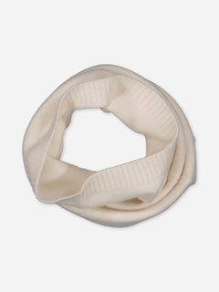 Kids' Cashmere Snood Ivory