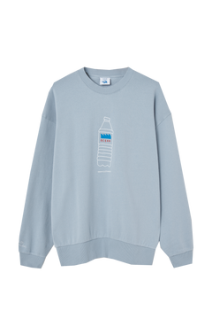 Ocean Plastic Sweatshirt Blue