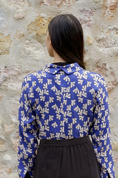 Noez Shirt Blue Print