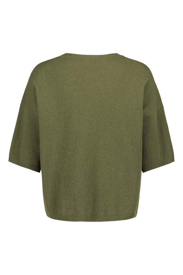 Sandö Knitted Shirt Moss