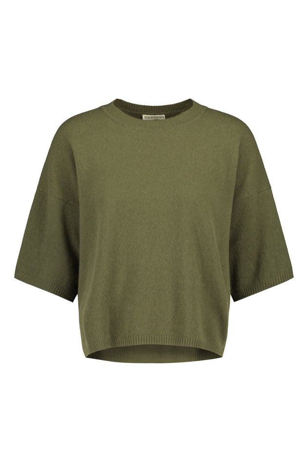 Sandö Knitted Shirt Moss