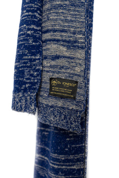 The Hemp & Wool Scarf  Blue