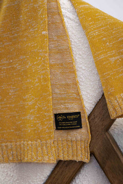 The Hemp & Wool Scarf  Mustard