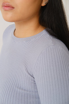 Lisa Shirt Ocean Grey