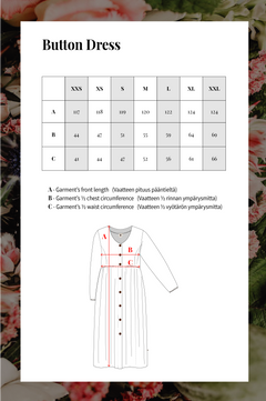 Button Dress Black