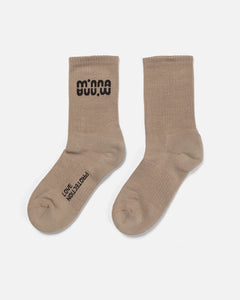 Love Protection Socks Beige