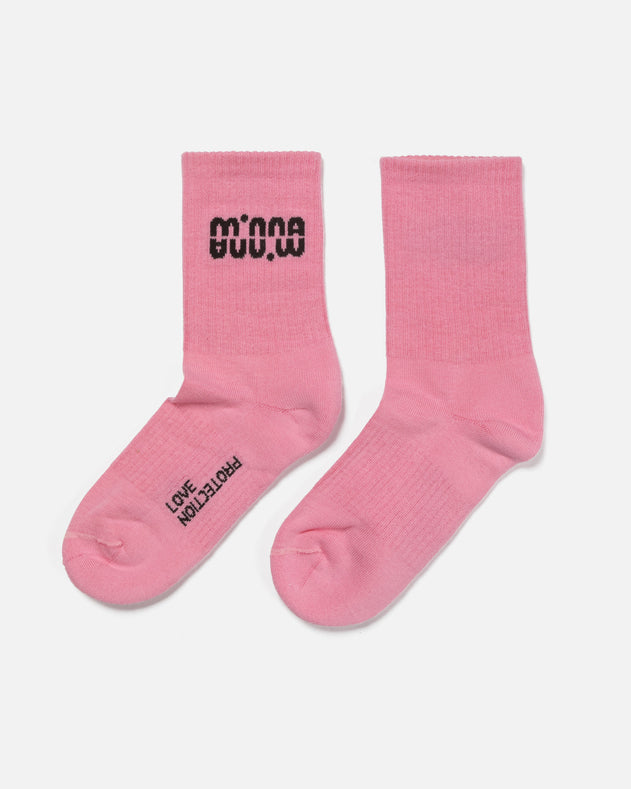 Love Protection Socks Candy Pink