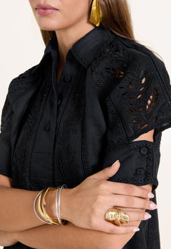 Solara Dress Onyx Black