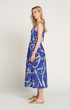 Szena Bustier Midi Dress Whip Blue