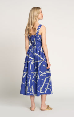 Szena Bustier Midi Dress Whip Blue