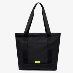 Strata Tote Bag Black Lime Vandra