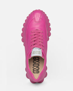 Mother-Of-Pearl Sneakers Hot Pink Leather