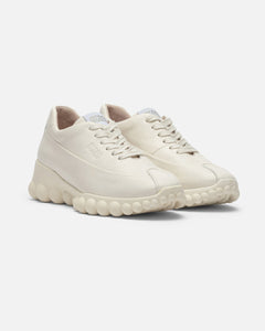 Mother-Of-Pearl Sneakers Porcelain Leather