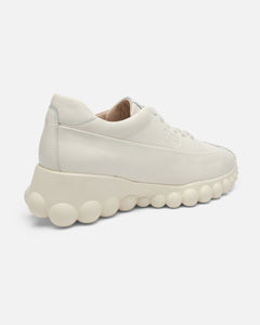 Mother-Of-Pearl Sneakers Porcelain Leather