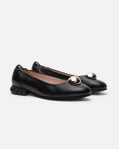 Drop Ballerinas Black