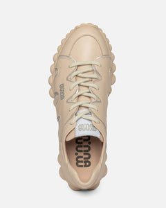 Chain Reaction Sneakers Sand Leather
