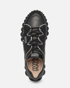 Chain Reaction Sneakers Black Leather