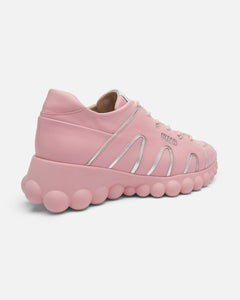 Chain Reaction Sneakers Pink Leather