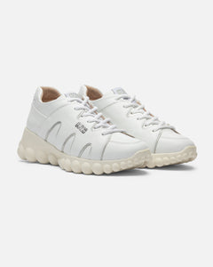 Chain Reaction Sneakers Multi White Leather