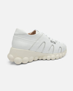 Chain Reaction Sneakers Multi White Leather