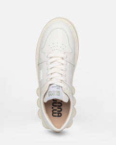 Oyster Sneakers White Leather