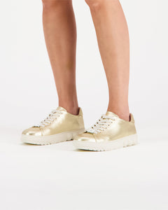 Slick Sneakers Champagne