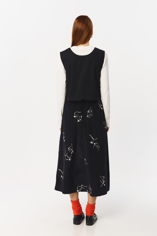 Yuma Vest Satin Black