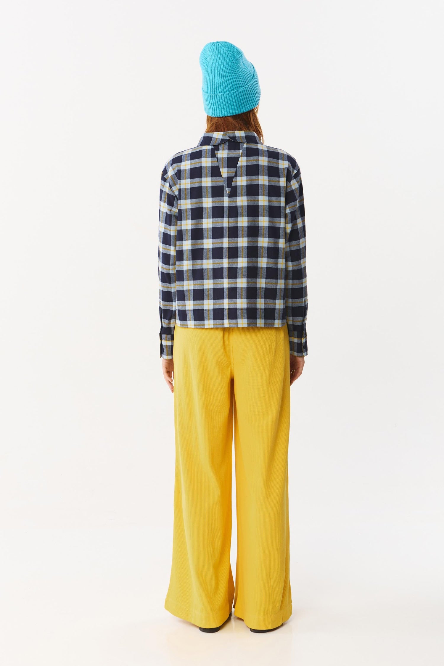 Sens Shirt Check Mustard