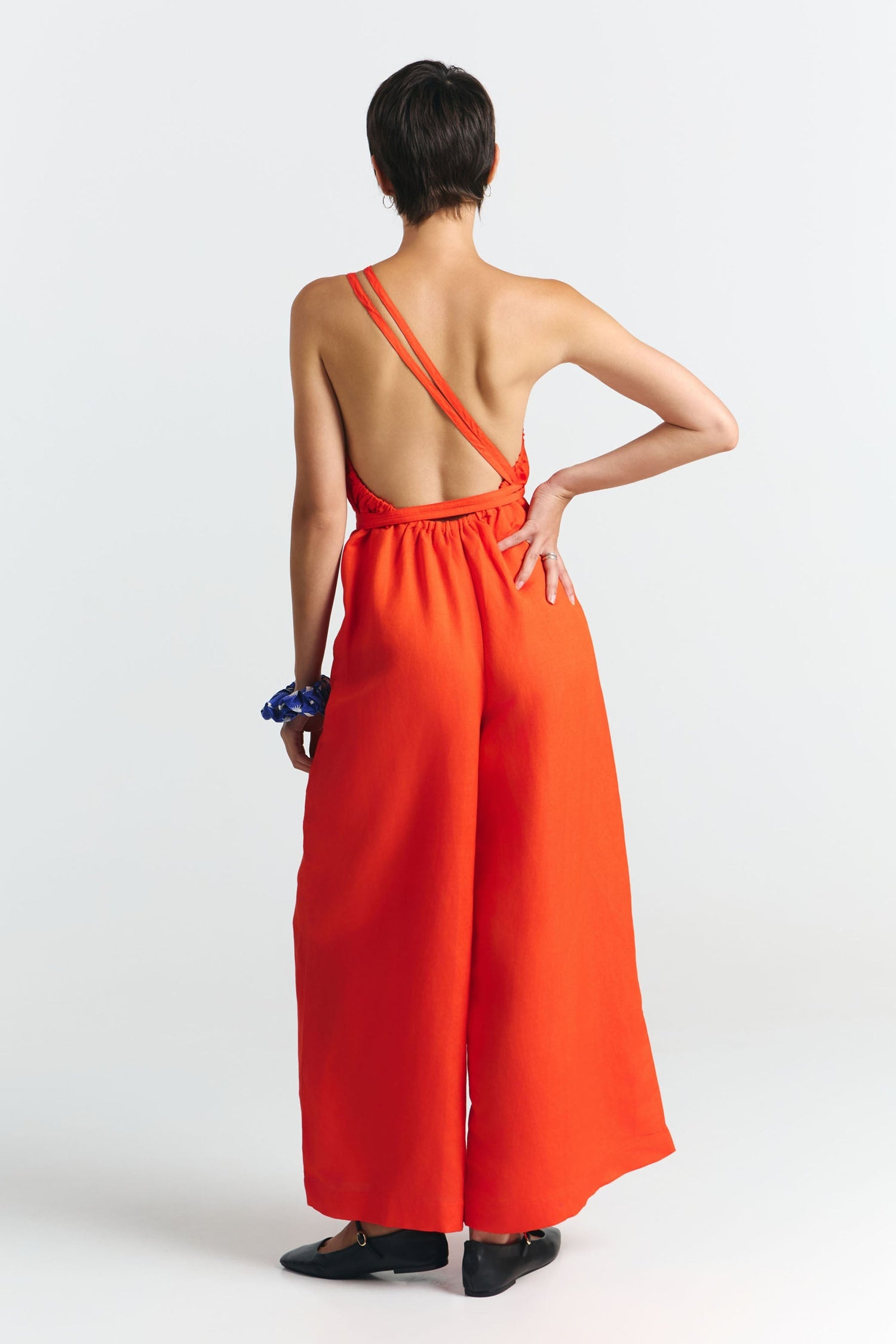 Danli Multiposition Jumpsuit Red