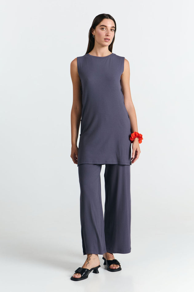 Paz Top Grey